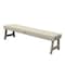 Highwood Usa 5ft Weatherly Picnic Bench Outdoor Furniture for Patio, Backyard, Garden AD-BENN3-WAE - alternate 1